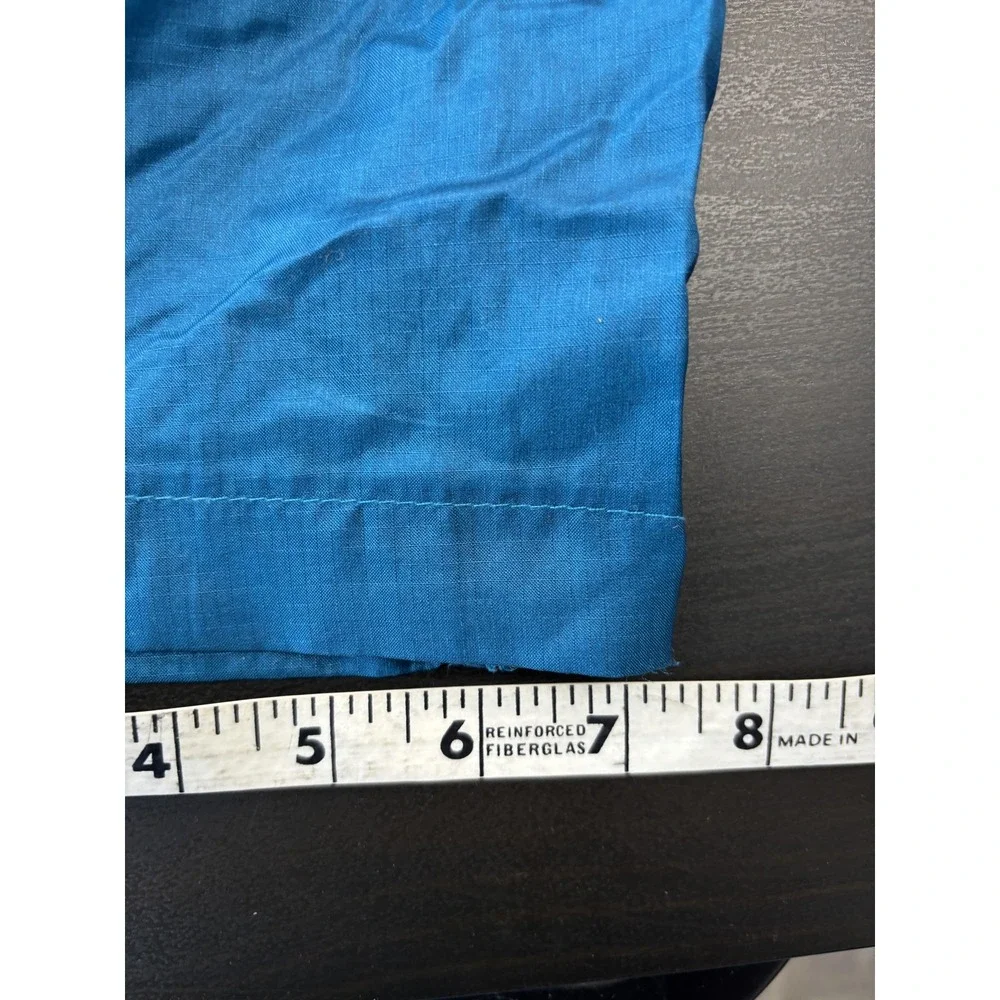 Vintage Nike Pants Mens Large Teal Flight Nylon Track Windbreaker Warm Up 90s